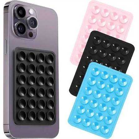Silicone Phone Holder one side sticker and one side suction cups - Image 3
