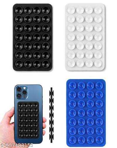 silicone phone holder, silicone suction phone holder, dual suction cup phone holder, double sided suction cup phone mount, sticky phone holder, reusable phone holder, mobile holder with suction cups, mirror phone holder, glass phone holder, hands free phone mount, tiktok phone holder, phone holder for recording videos, universal phone holder, iphone suction mount, android phone holder, silicone mobile stand, desk phone holder, bathroom phone holder, kitchen phone holder, portable phone mount, suction cup mobile holder Pakistan - Image 2