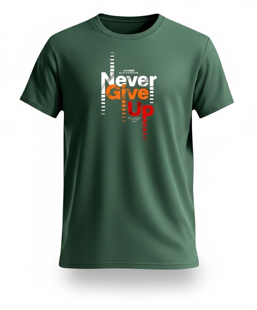 Summer DTF Printed T-Shirt for Men(Multi Color) - Image 3