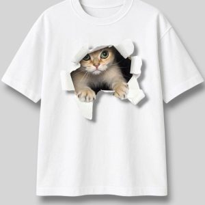 Summer DTF Printed T-Shirt for Men(Multi Color)