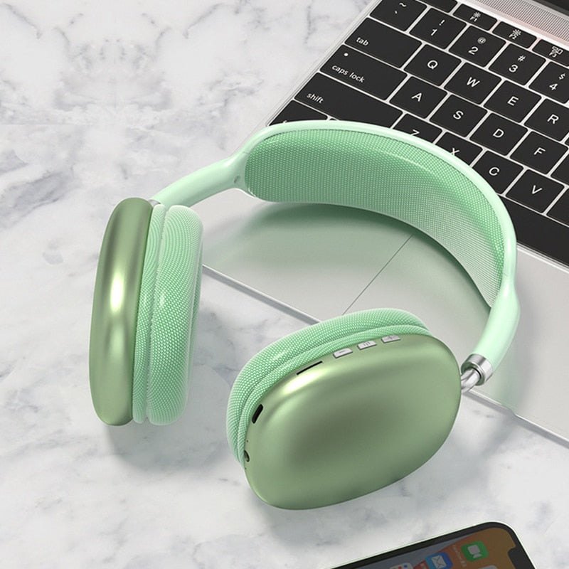P9 pro max Wireless Bluetooth Headphones - Random colors - Image 3