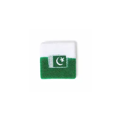 14 August Pakistan Flag Wrist Band | Independence Day Green & White Patriotic Wristband - Image 3
