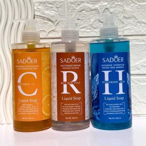 Sadoer Liquid Soap – Deep Cleansing & Moisturizing Hand and Body Wash(Multi Color)