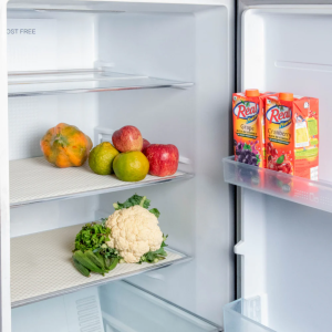 PVC Refrigerator Shelf Liner (45x150cm) - Plain Check Anti-Slip Fridge Drawer Mat