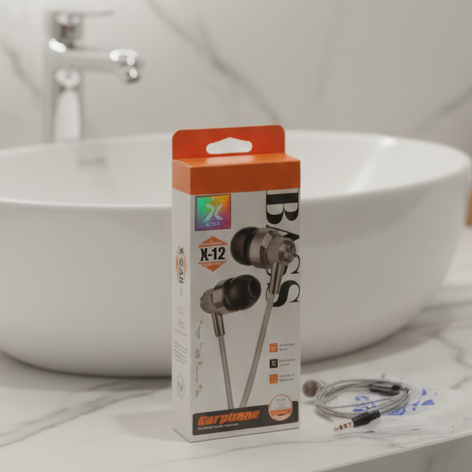 X?Star Earphones | Random Colour & Design | Clear Sound | Comfortable Fit - Image 2