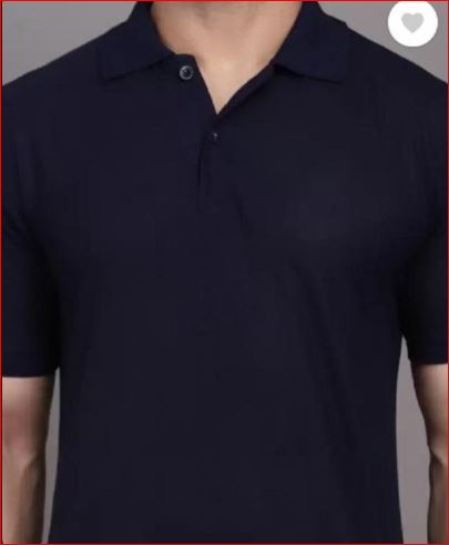 Men's Black Slim Fit Cotton Polo Shirt 180 GSM Plain Casual T-Shirt – Small to XL - Image 4