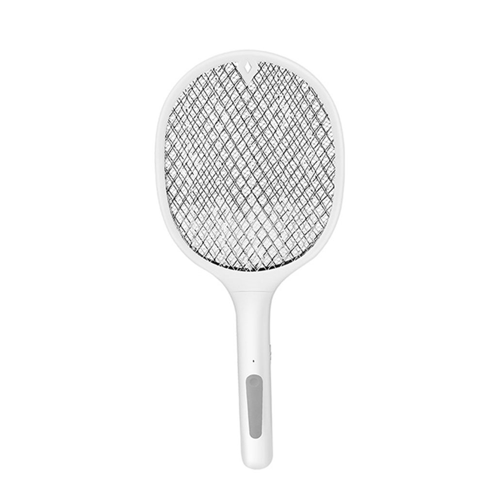 Mosquito Racket Electric Fly Swatter Powerful USB Rechargeable Grid 3-Layer Mesh Home Fly Killer Lamp (random color) - Image 5