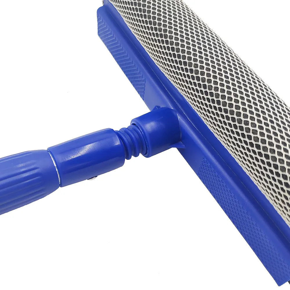 2-in-1 Window Squeegee with Telescopic Handle Multi-Function Glass Cleaning Tool for Home & Office - Image 3