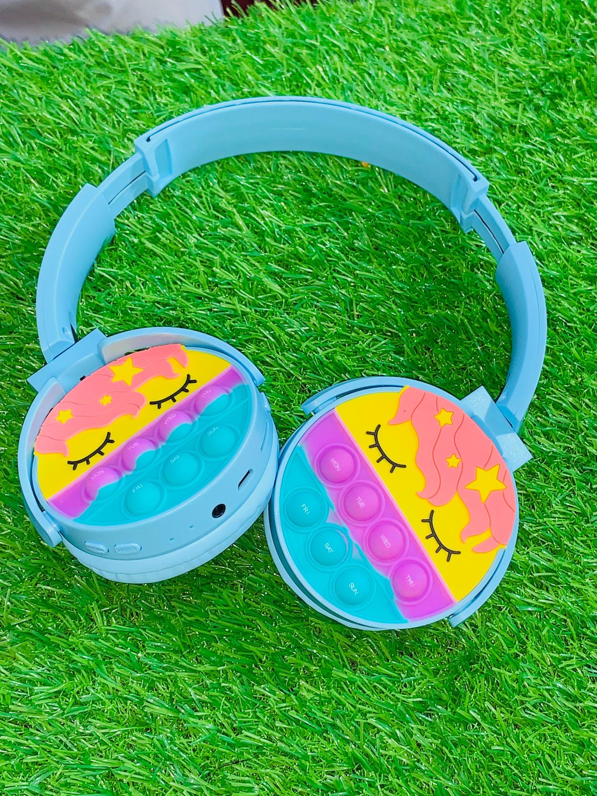 Cute Pop It Wireless Bluetooth Headphones
