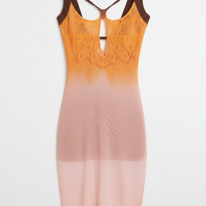 Sleeveless Multi-Tone Body Stocking Night Dress for Women | Free Size | Lightweight & Breathable - Image 2