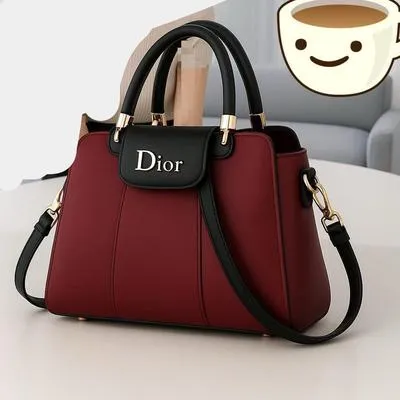 Women's Leather Shoulder Bag 9x11" | Stylish Crossbody & Handbag for Women - Image 3