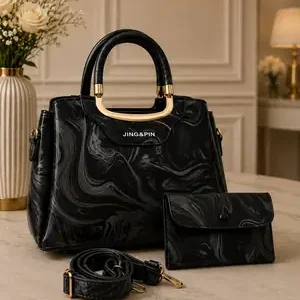 Girl's Leather Textured Hand Bag | Stylish PU Leather Ladies Purse Available in 6 Colors