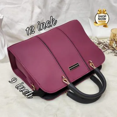Leather Handbag with Belt for Women – Premium Shoulder & Top Handle Purse for Office, Shopping & Everyday Use - Image 5
