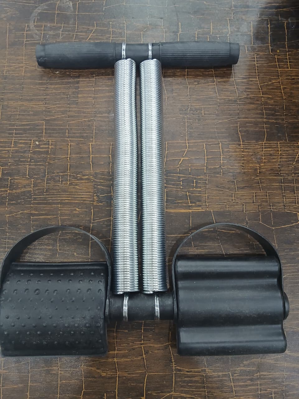 Tummy Trimmer Double Spring High Quality Resistance Trainer for Home Gym - Image 4
