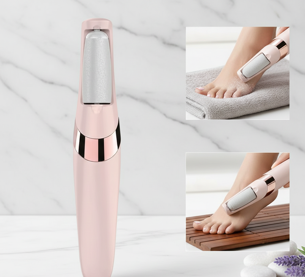 Rechargeable Electric Pedi Foot Filer Powerful Callus Remover for Cracked Heels & Dead Skin - Image 4