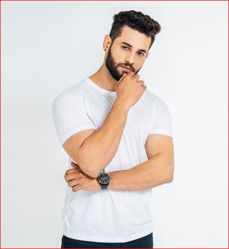 Men's Plain White Cotton Jersey T-Shirt Round Neck Casual Summer Wear - Image 2
