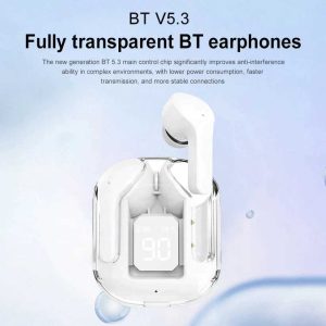 New -20%   Product image 1 Product image 2 EARBUDS AIR 31 AIRPODS WIRELESS EARBUDS Airpro Bluetooth 5.3 TYPE C CHARGING CRYSTAL TRANSPARENT