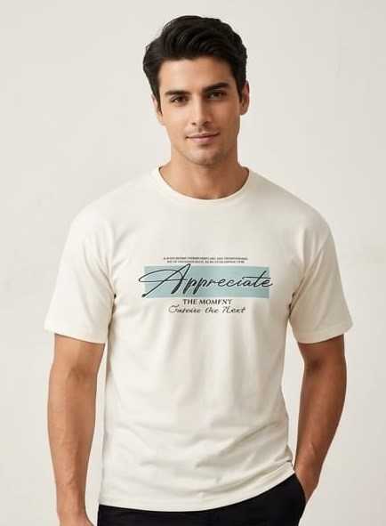 Imported Drop Shoulder Printed T-Shirt for Men & Boys - Image 3