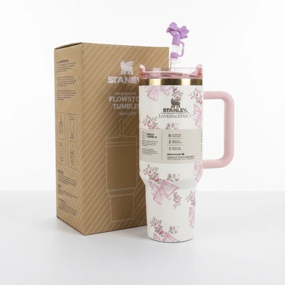 40 Oz Stanley X Coquette Tumbler Providing Durable Quality Comfortable Use Everyday Hydration Support - 1.18 Liter - Image 3