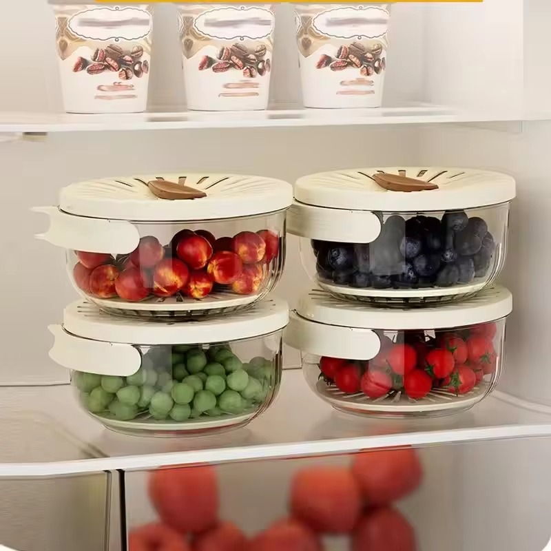 Multi-Functional Vegetable & Fruit Cleaning Basket | Folding Drainage & Storage Box - Image 3