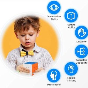 QiYi Warrior S 3x3 Speed Cube Professional Magic Rubik Cube Puzzle Toy