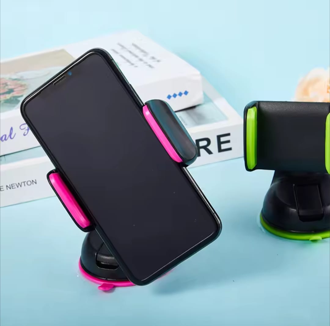 360° Rotation Universal Car Phone Holder Dashboard & Windscreen Suction Mount Stand - Image 2