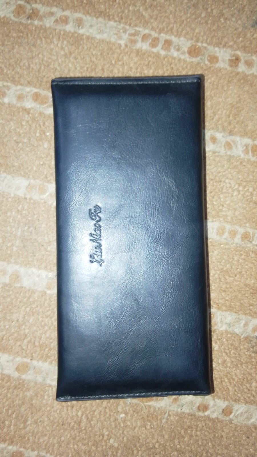 Premium Genuine Black Leather Long Wallet Elegant Bi-Fold Business Clutch & Travel Organizer for Men - Image 4