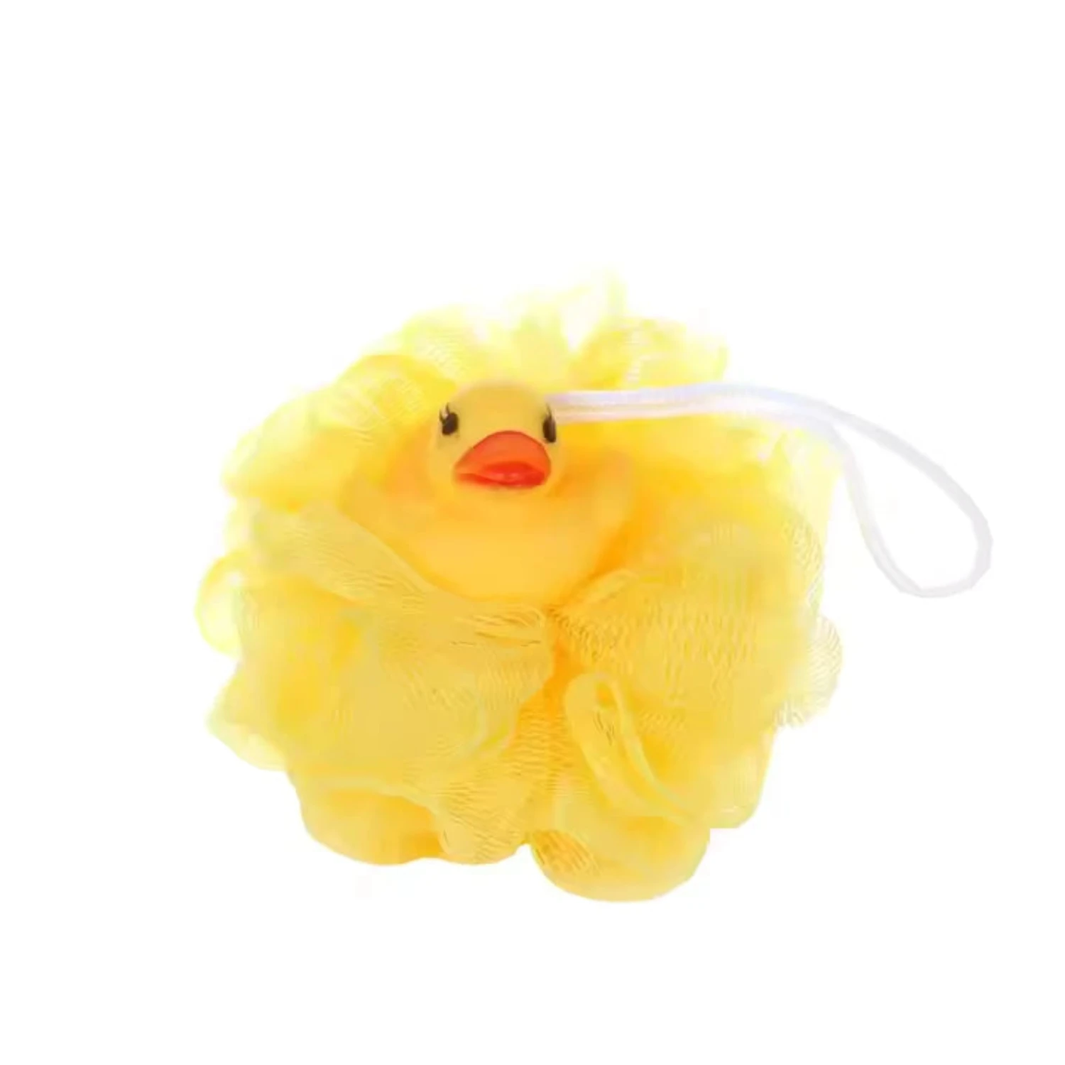 Kids Bath Sponge Ball - with Soft Toy - Image 2