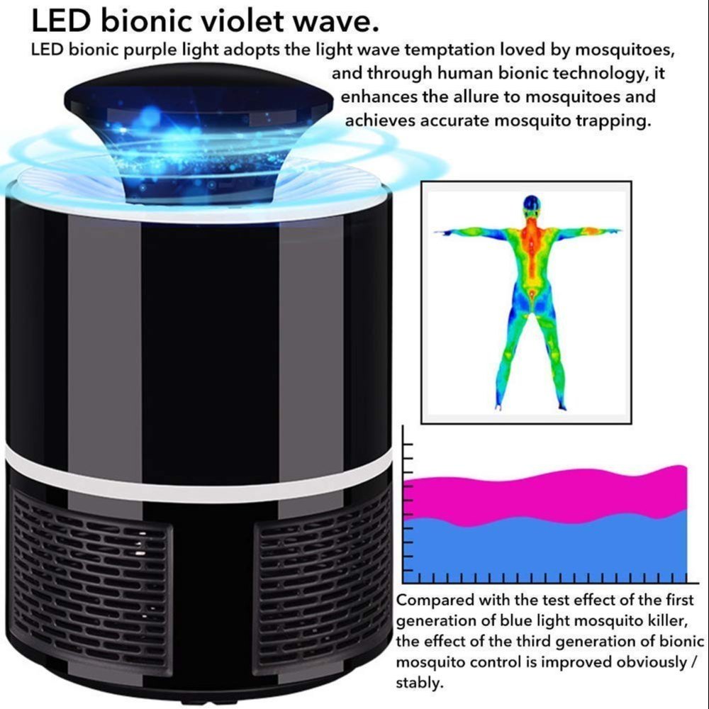 Electric Mosquito Trap Blue Light - Image 3