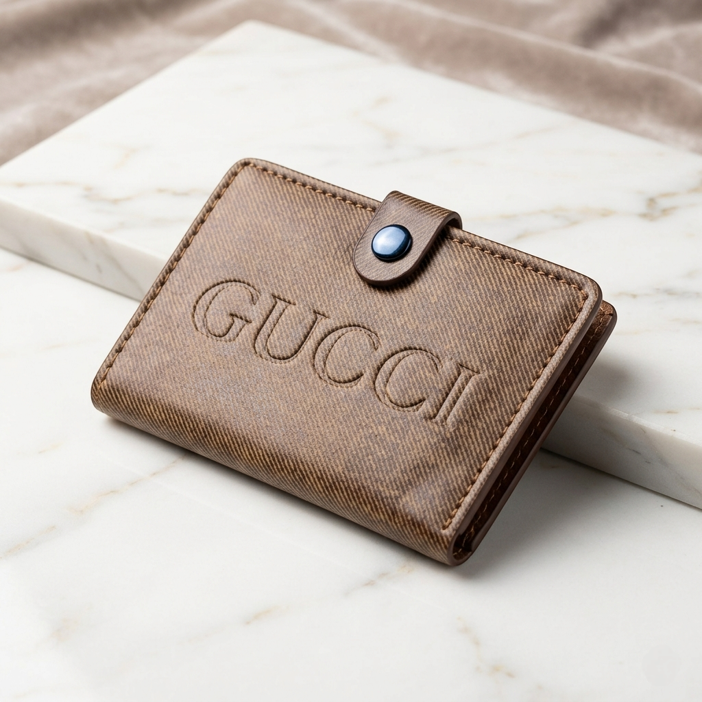 WAGLOK Slim Tuck Lock Wallet with ID Window & Cash Pocket - Image 4