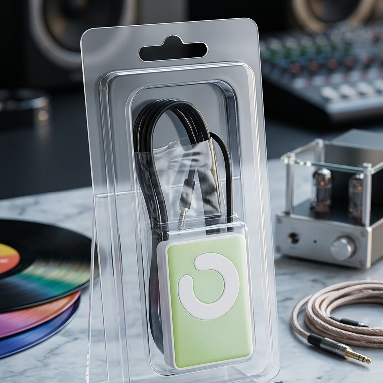 Shuffle Mini MP3 Player Portable Music Player with SD Card Support, Handsfree Earphones & USB Charging Cable - Image 3
