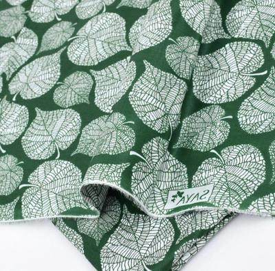 Green Leaf Print Lawn Suit for Women | Casual & Independence Day Wear - Image 3