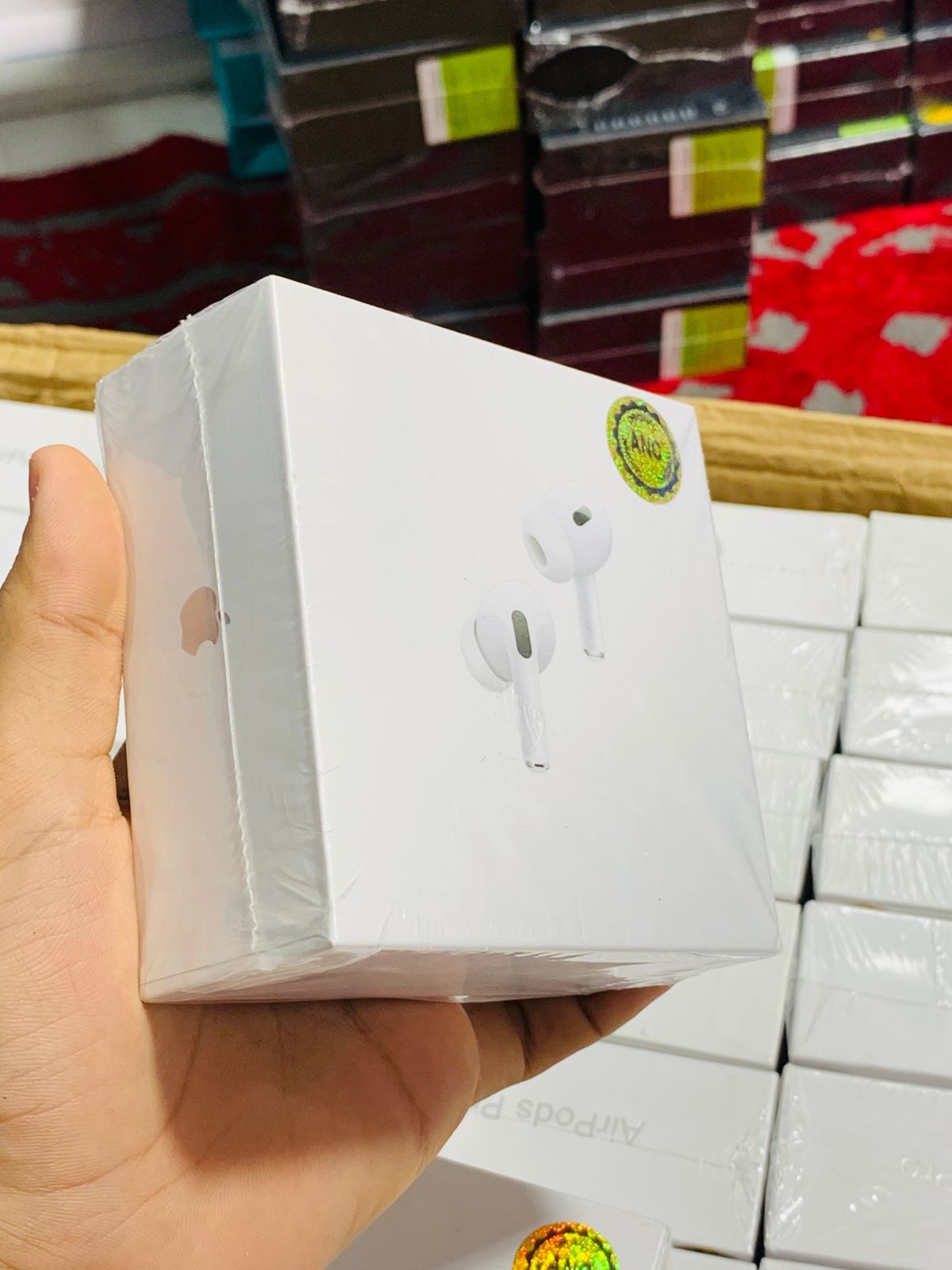 Apple Pro 2 Bluetooth Earbuds Bazzer Sound | Magnet | Volume Control | Wireless Charging - Image 5