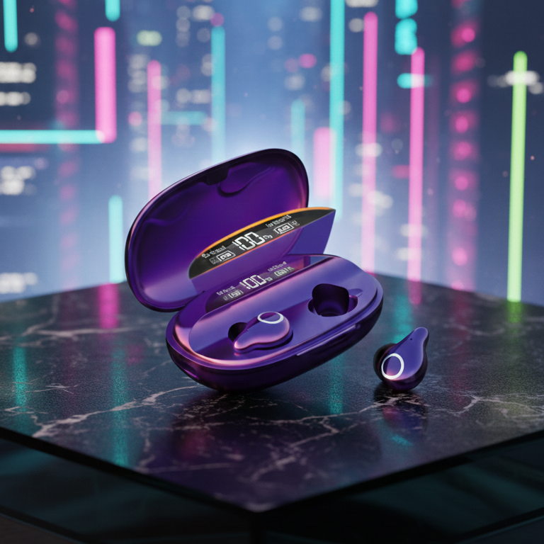 TWS K8/K8A True Wireless Stereo Earbuds: Mini Bluetooth 5.2/5.3 Headset for Sport and Daily Use. Featuring HD Sound Quality, Ergonomic Design - Image 3