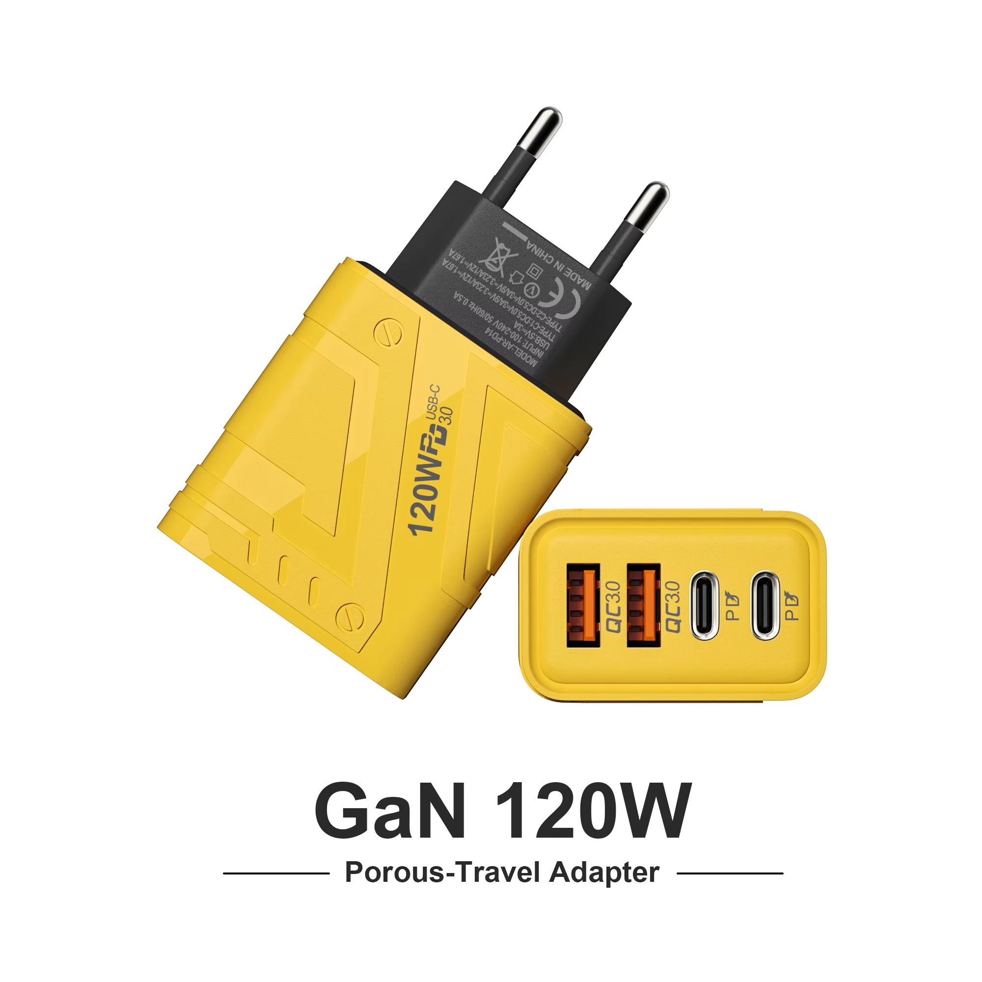120W Fast Power Adapter Wall Charger - Image 3