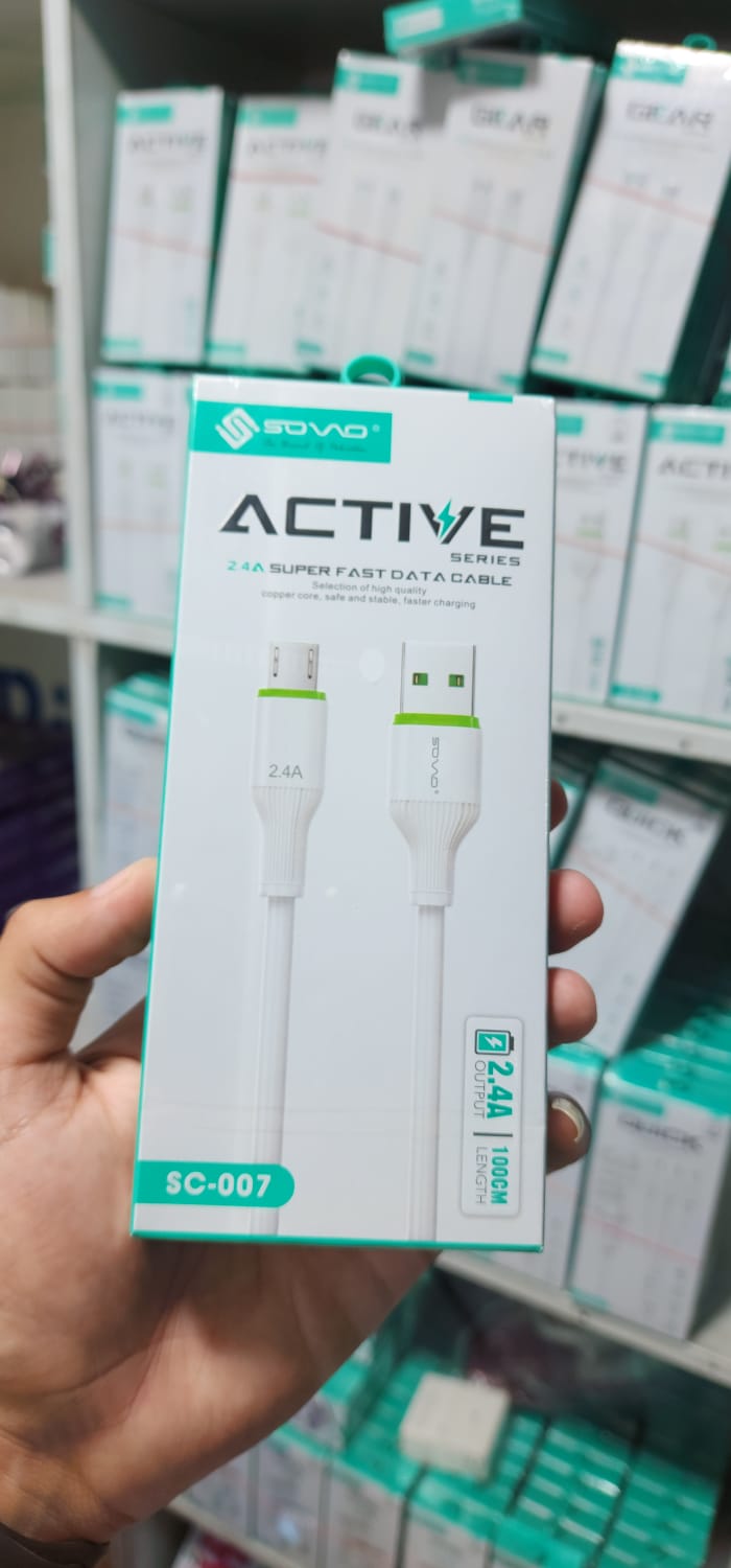 SOVO Fast Charging Micro USB Cable for Android Phones High Speed Data Sync & Durable Charging Wire - Image 4