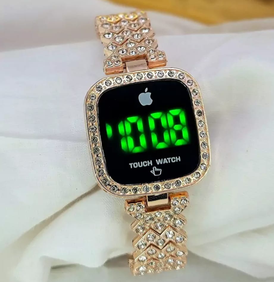 Ladies Square Dial Digital Watch Stylish Design Clear Display Comfortable Strap Easy To Use Reliable Performance Perfect For Daily Wear - Image 2