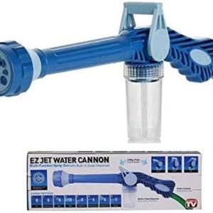 Ez Jet Water Canon 8 In 1 Turbo Water Spray  For Car & Bike Washing, Gardening - Best Quality Water Spray ( Random Color )