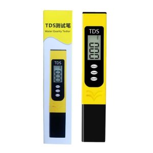 TDS Meter Digital LCD Pen Tester  Portable Water Quality Monitor & Purity Measurement Tool for Drinking Water, RO Systems, and Aquariums