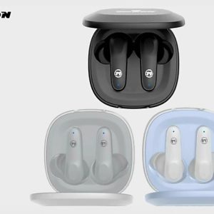 Maxon B303 Wireless Earbuds ENC + Gaming Mode, 6hrs Playtime, 10m Range, Touch Control, 130hrs Standby