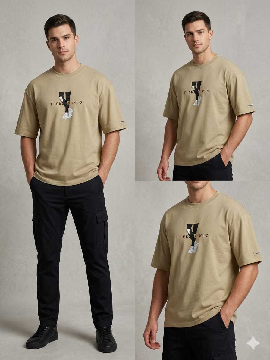 Imported Drop Shoulder Printed T-Shirt for Men & Boys - Image 10