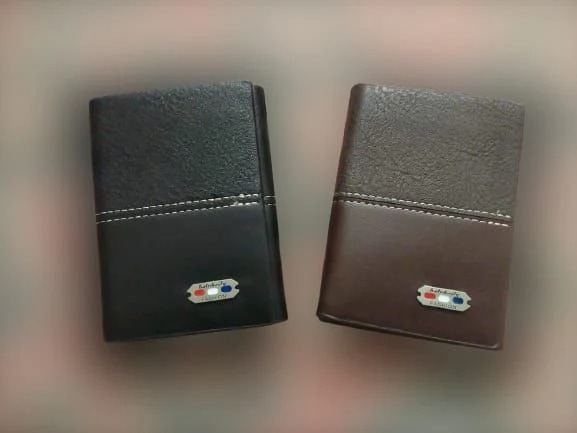 Belebaily Premium Tri-Fold Wallet for Men 10 Card Slots, Secure Button Closure, Large Cash Pocket - Image 3