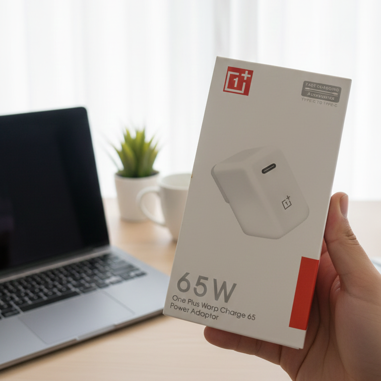 OnePlus Warp Charge 65W Power Charger With Cable Fast Charging Durable Quality Reliable Performance - Image 2