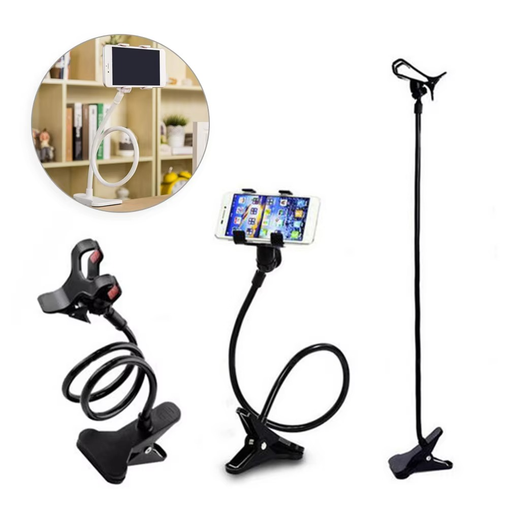 Flexible Snake Mobile Stand Adjustable Lazy Phone Holder for Desk, Bed & Table - Image 3