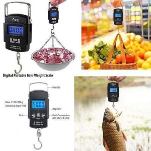 Digital Portable Mini Weight Scale 50kg LED Display