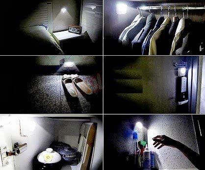 Indoor and Outdoor LED Motion and Light Sensor Activated - Wireless - Battery Powered - Night Light (Imported) - Image 4