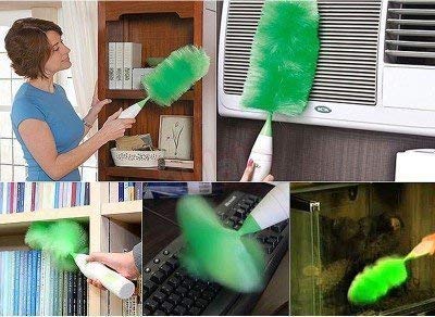 Go duster for dusting Dust Cleaning Brush for Blind , Window Cleaner (Cell Operated) - Image 3