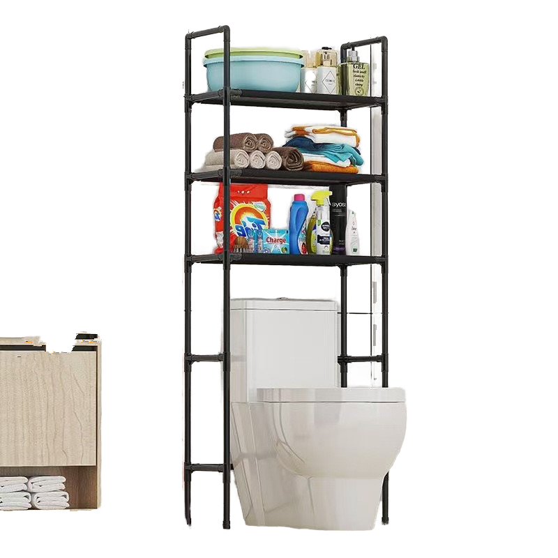 Multi-Layer Bathroom Storage Rack | Space-Saving Toilet Organizer - Image 2