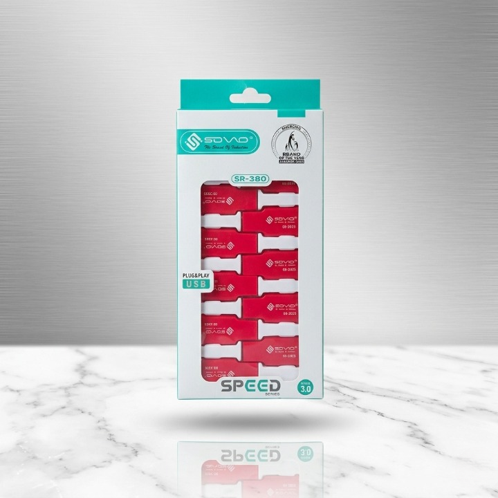 SPEED (SOVO) 10-in-1 Card Reader Pack Multi Memory Card Reader with High Speed Data Transfer Support - Image 3