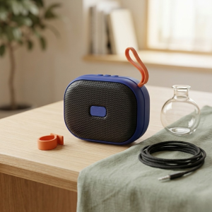 Z-313 Disco Series Portable Wireless Speaker Compact Bluetooth Party Speaker with Integrated Carrying Strap